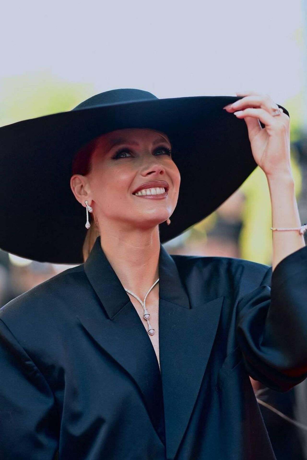 Amandine Petit at Kinds Of Kindness Premiere at The 77th Annual Cannes Film Festival03